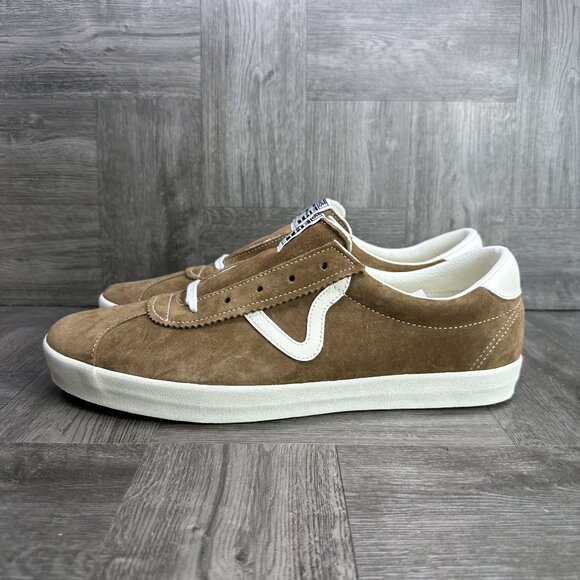 Vans Sport Low Men's size 13 Tan Suede Skateboarding Shoes - Picture 2 of 8